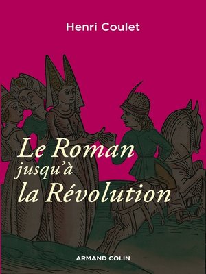 cover image of Le Roman jusqu'à la Révolution